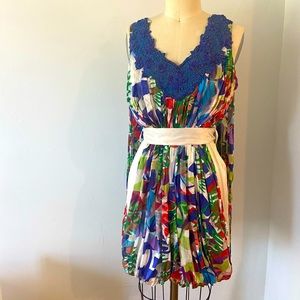 💯 Silk Exterior Summer Dress